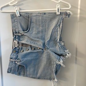 Agolde denim shorts